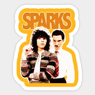 Sparks - Vintage Style Retro Aesthetic Design Sticker